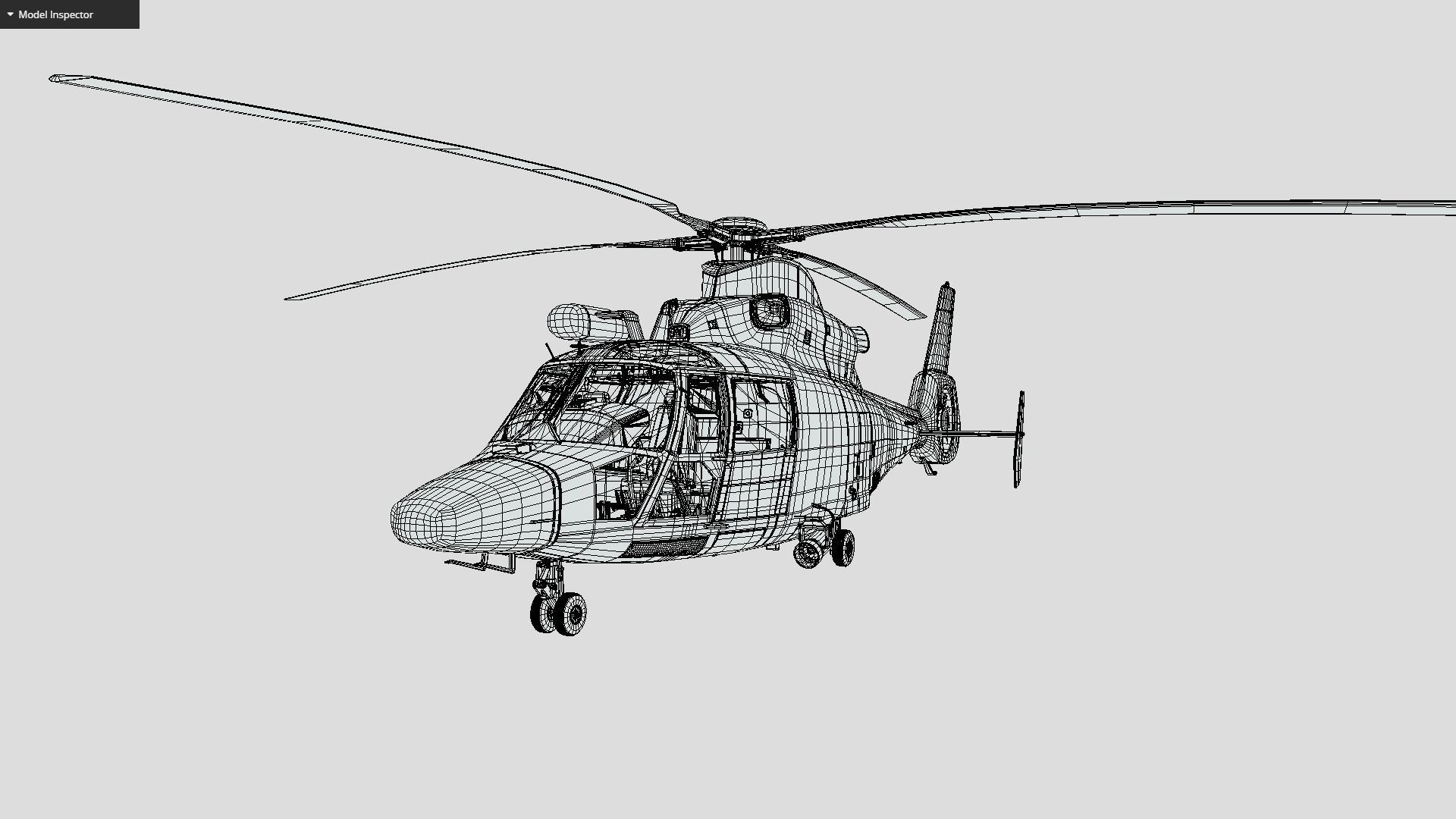 MH-65 Dolphin 3D model_9