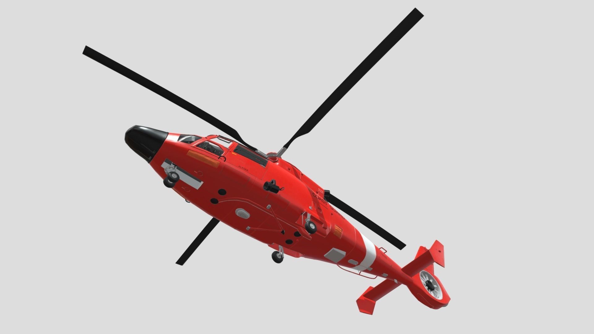 MH-65 Dolphin 3D model_6