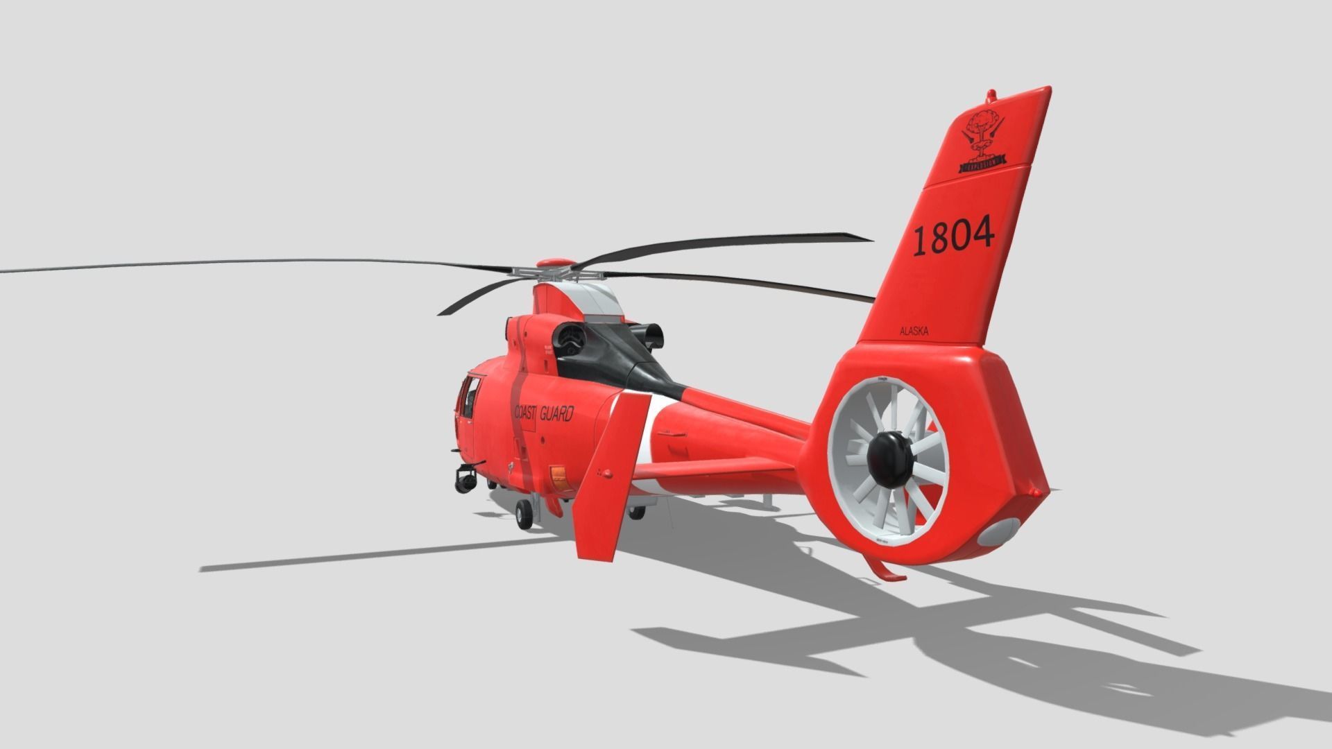 MH-65 Dolphin 3D model_5