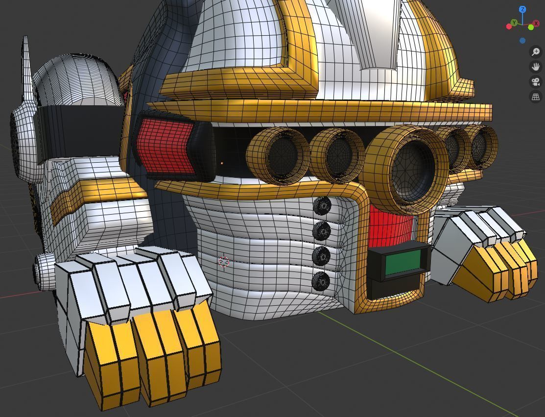 Titanus - Power Ranger 3D model_7