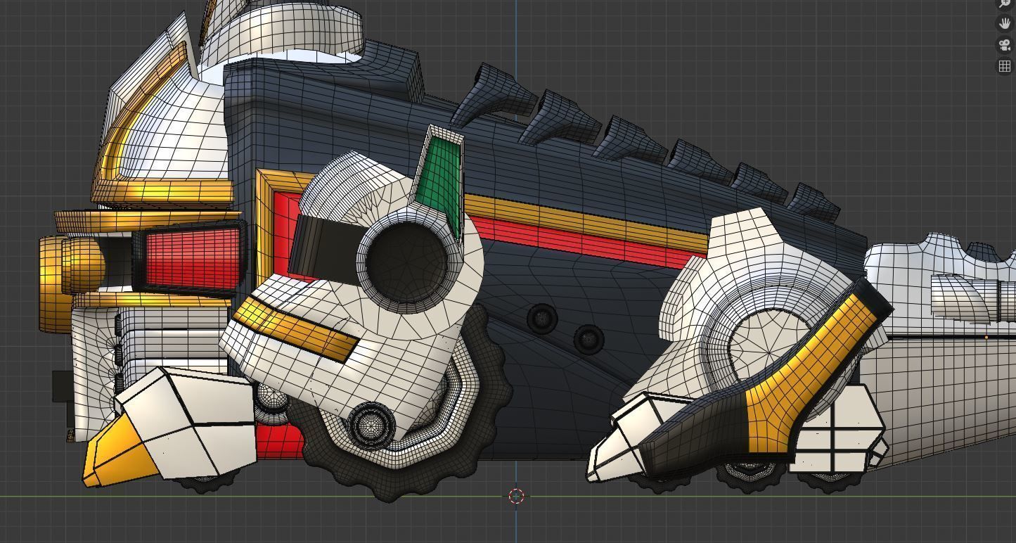 Titanus - Power Ranger 3D model_4