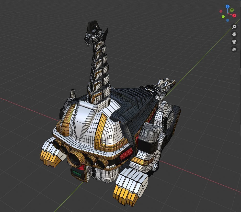 Titanus - Power Ranger 3D model_5