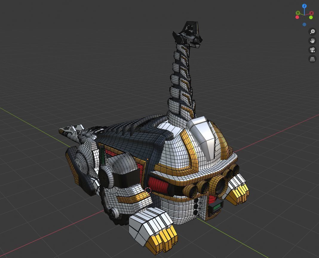 Titanus - Power Ranger 3D model_3