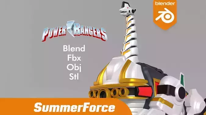 Titanus - Power Ranger 3D model