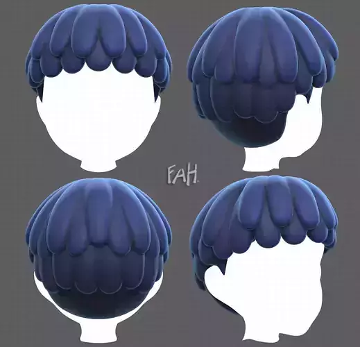 Base Hair for Boy V36