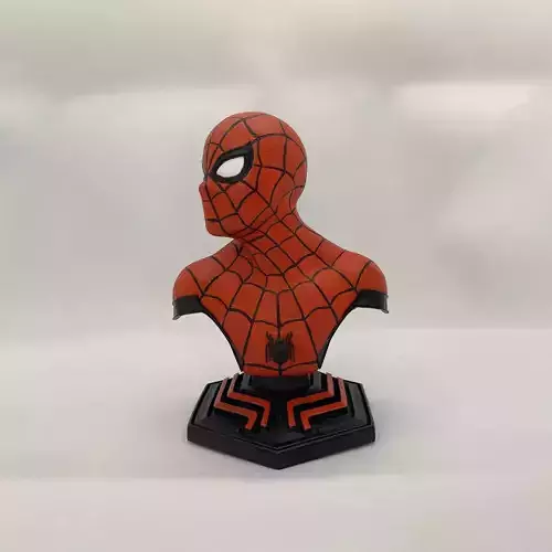 Spiderman Home Coming Bust 3D Model Ready to Print STL