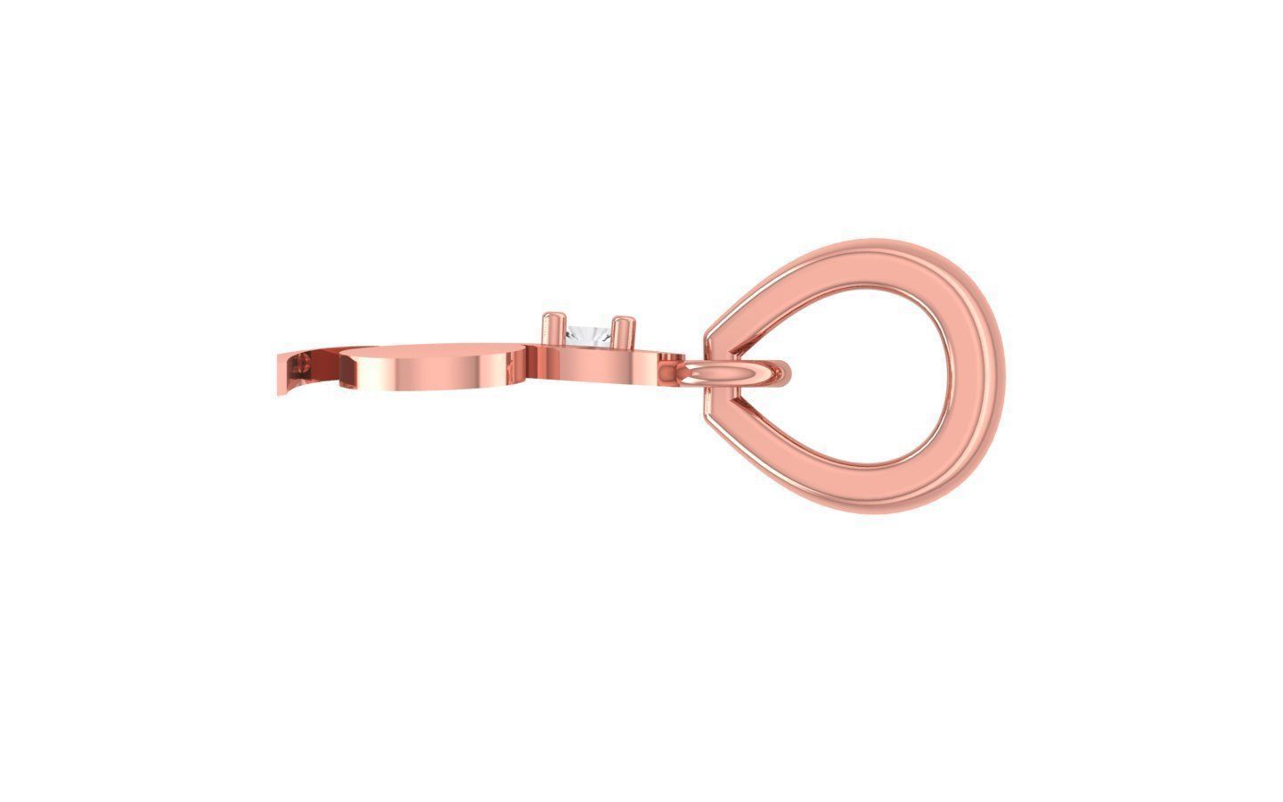 Women Pendant 3dm STL OBJ FBX Render Details 3D print model_3