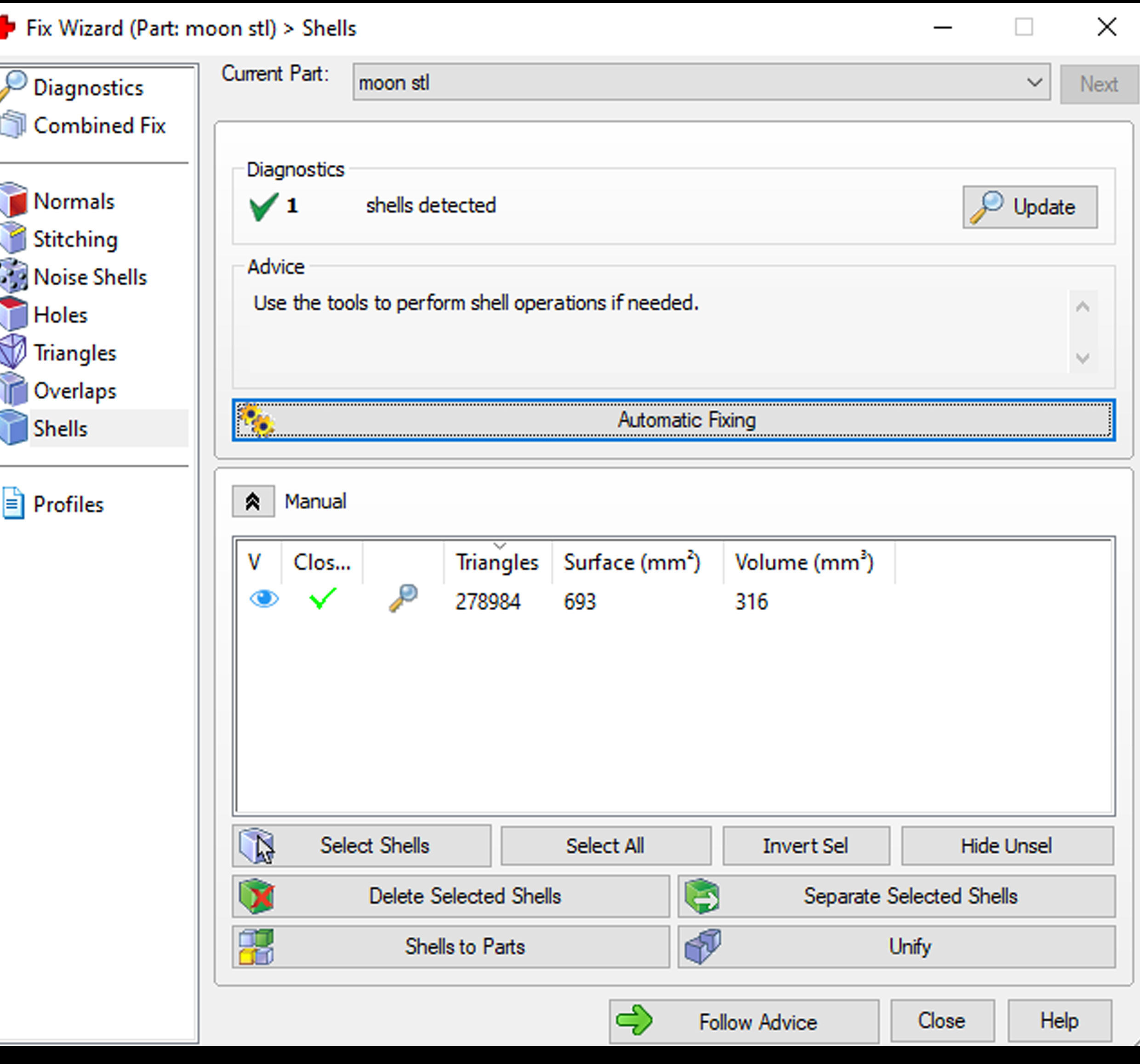 Snake Moon Necklace  3D print model_47
