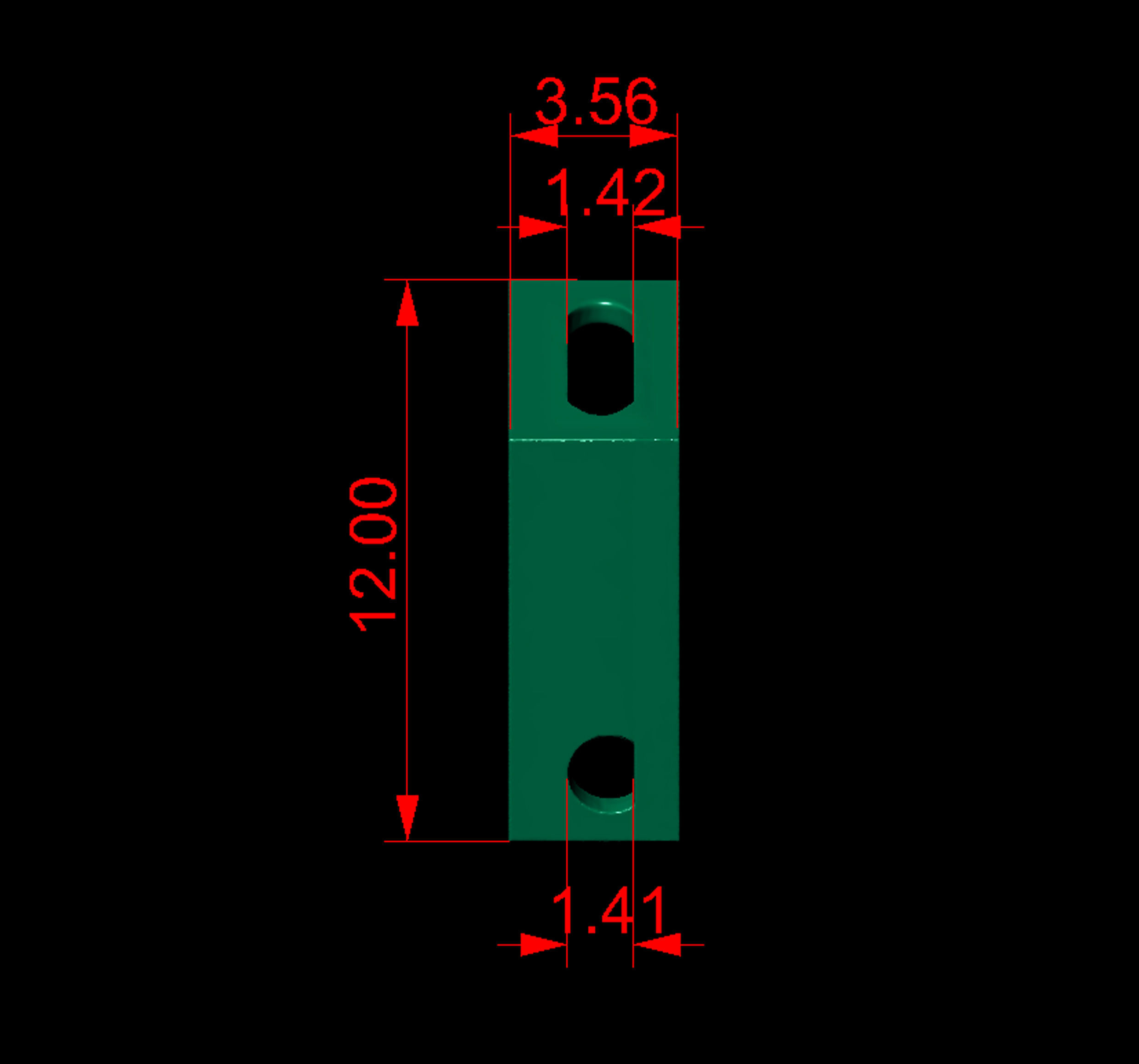 Snake Moon Necklace  3D print model_13