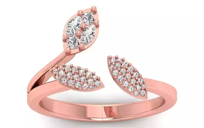 Women Ring 3dm STL OBJ FBX Render Details