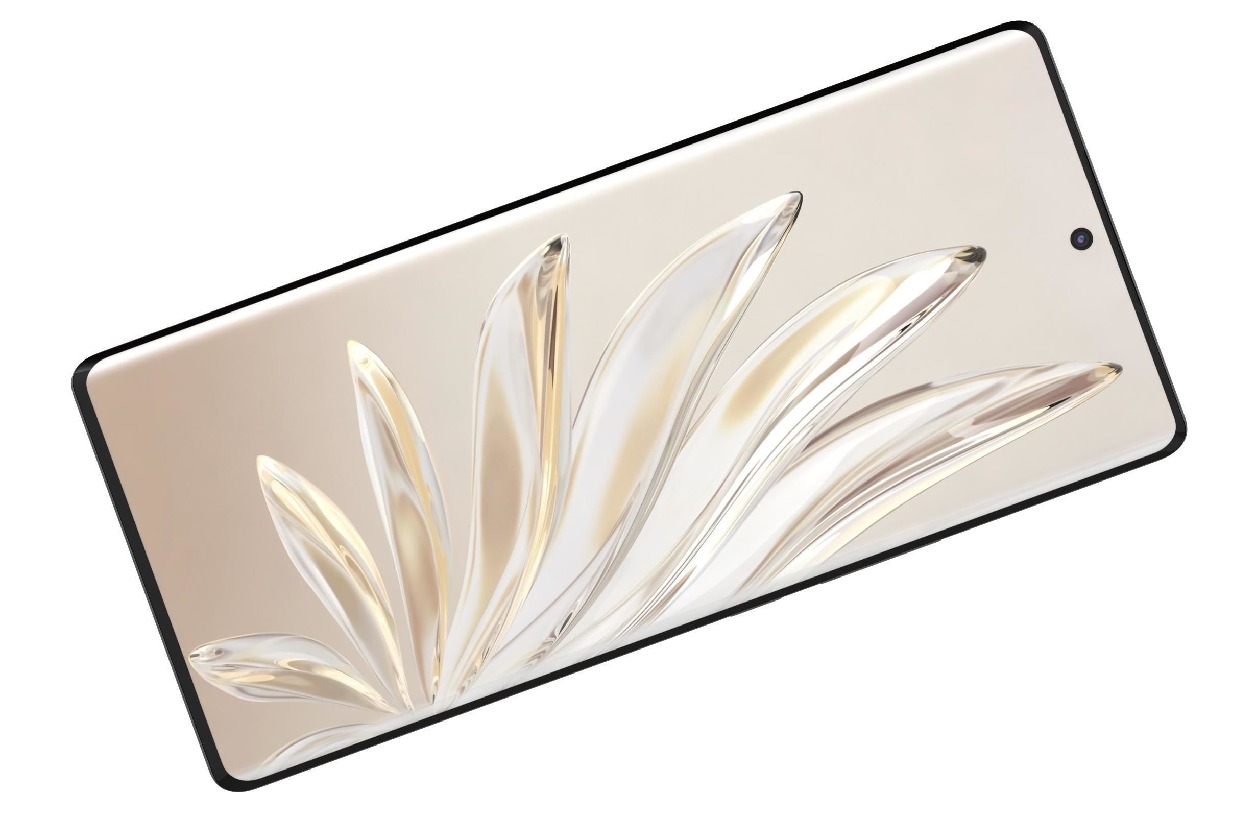 Honor 70 Black 3D model_10