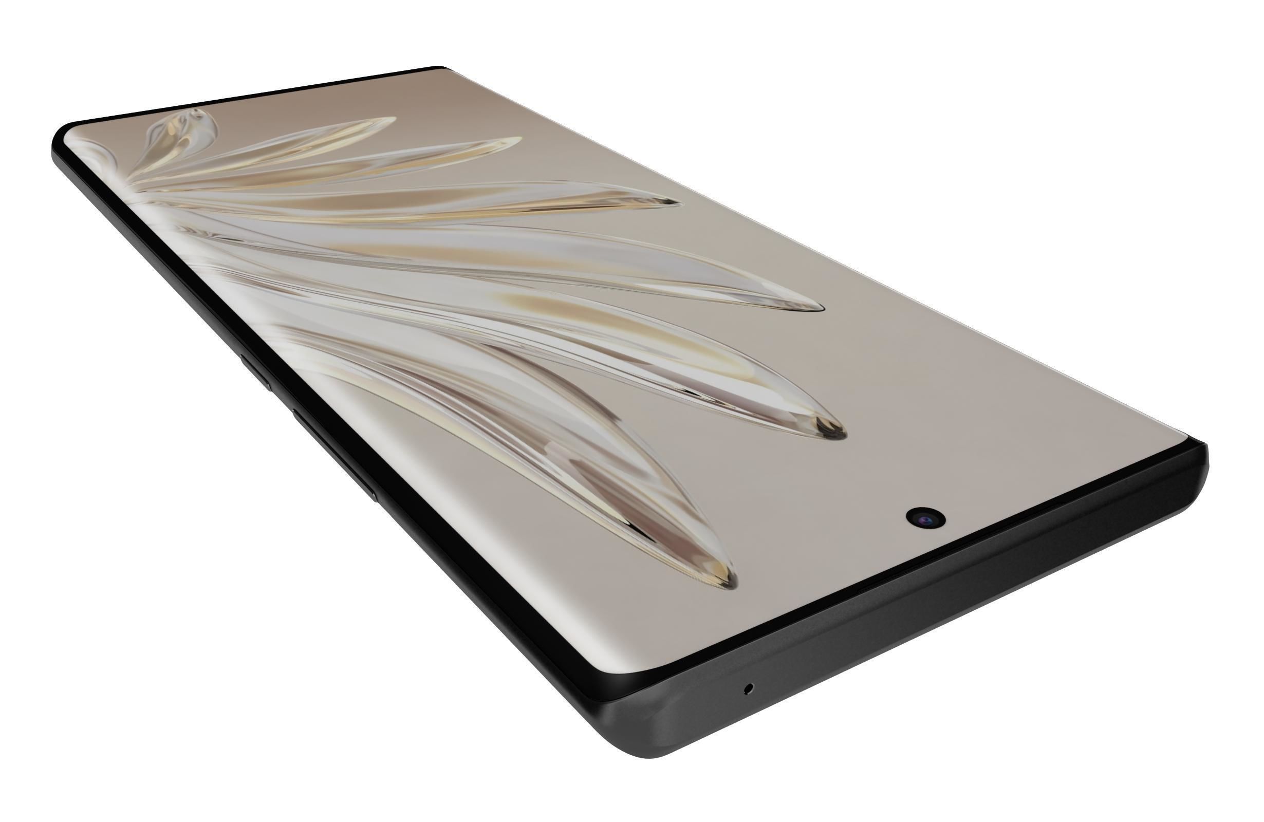 Honor 70 Black 3D model_13