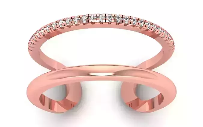 Women Ring 3dm STL OBJ FBX Render Details