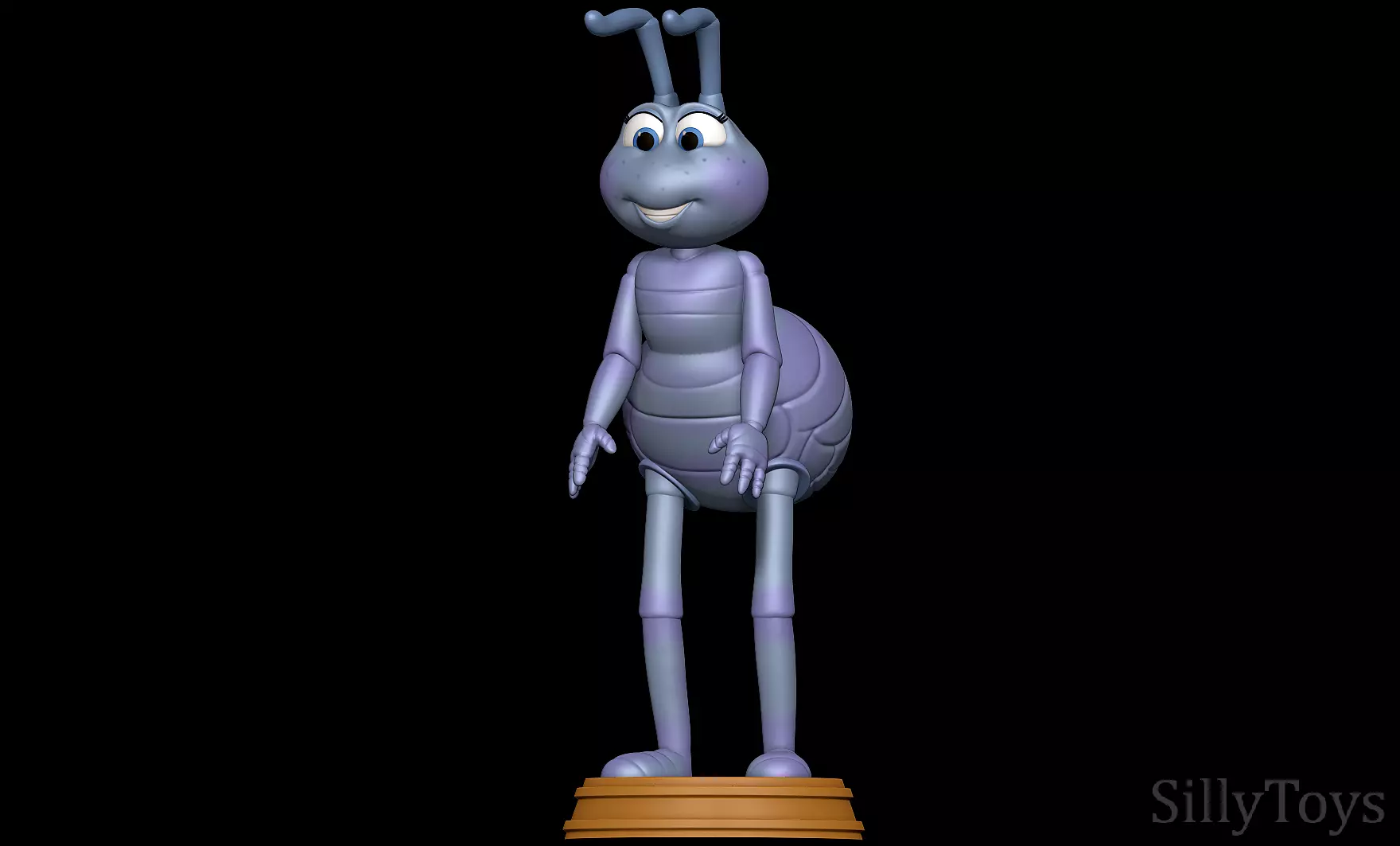 Dra Flora from the movie A Bugs Life 3D print model