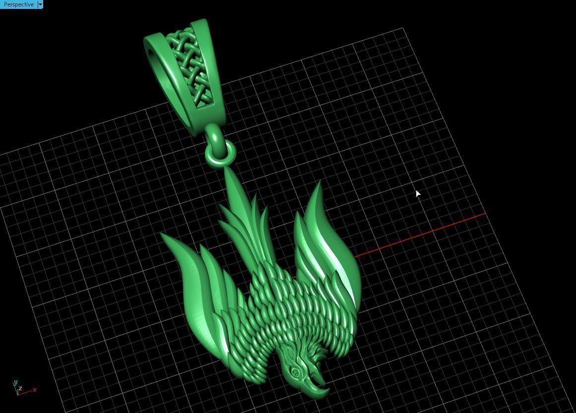 Ukrainian Trident  3D print model_11