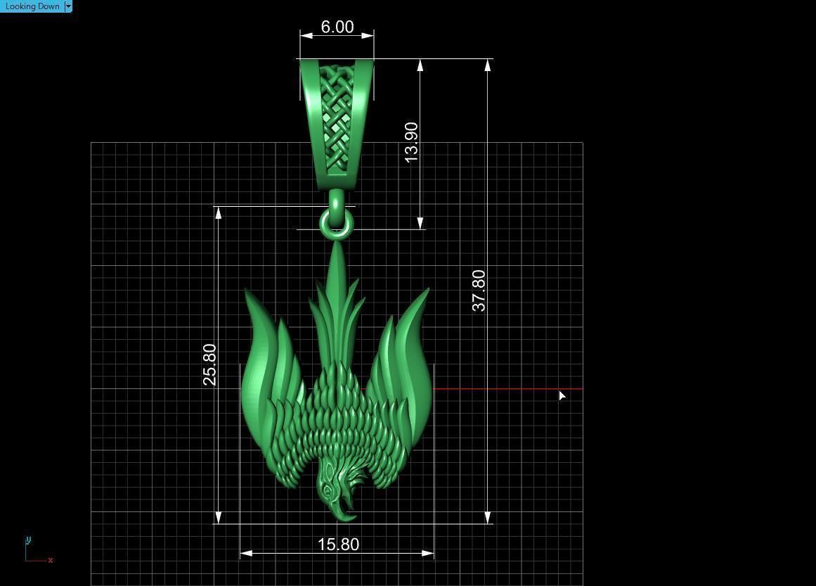 Ukrainian Trident  3D print model_16