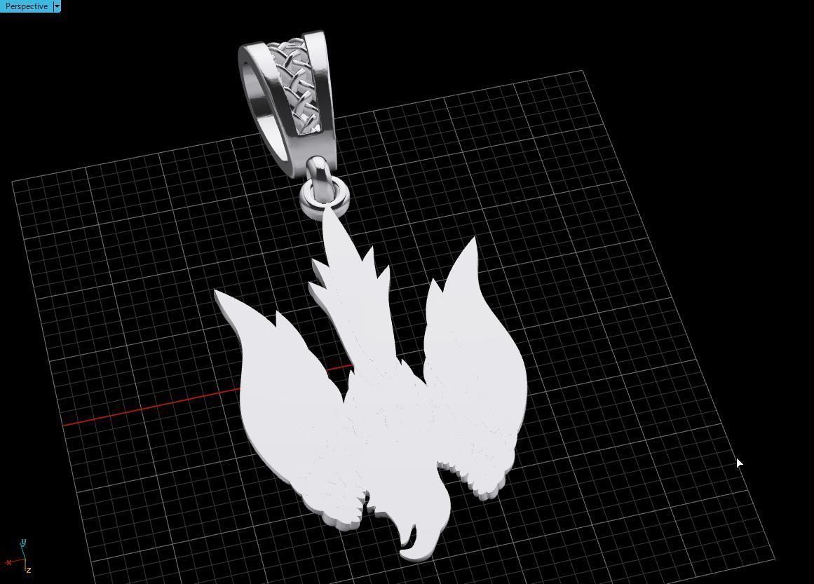 Ukrainian Trident  3D print model_10