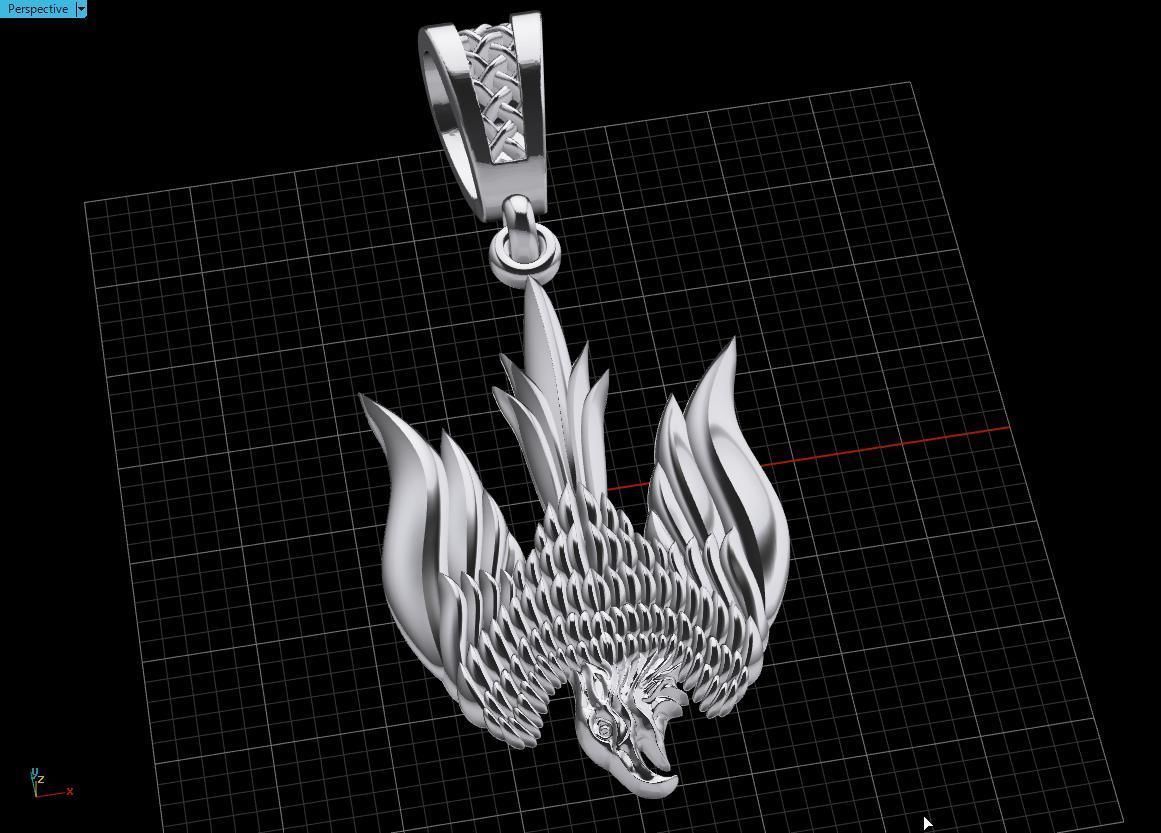 Ukrainian Trident  3D print model_9