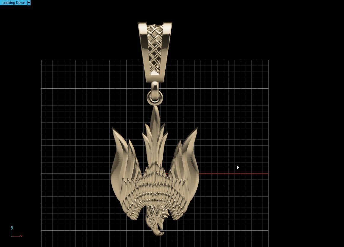 Ukrainian Trident  3D print model_5