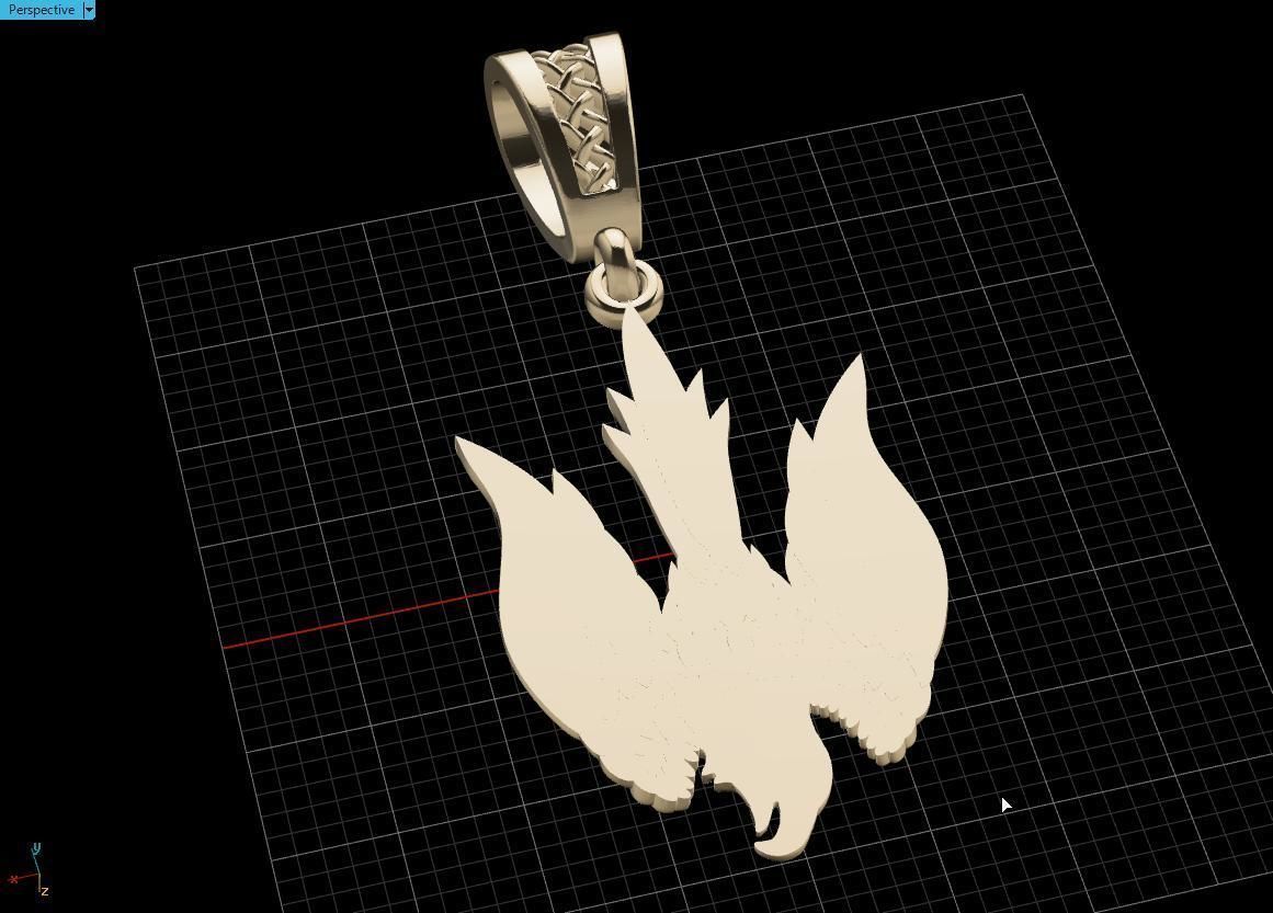 Ukrainian Trident  3D print model_6