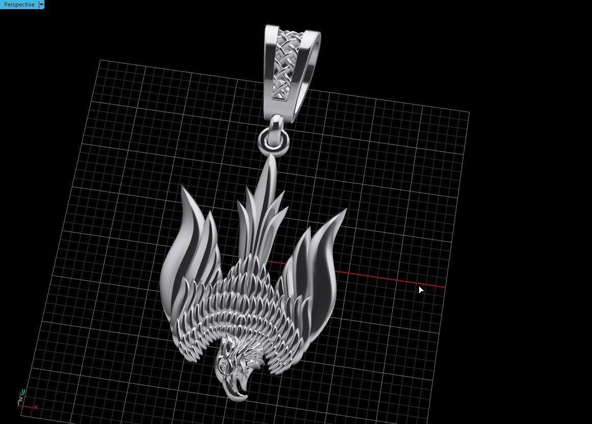 Ukrainian Trident  3D print model_8