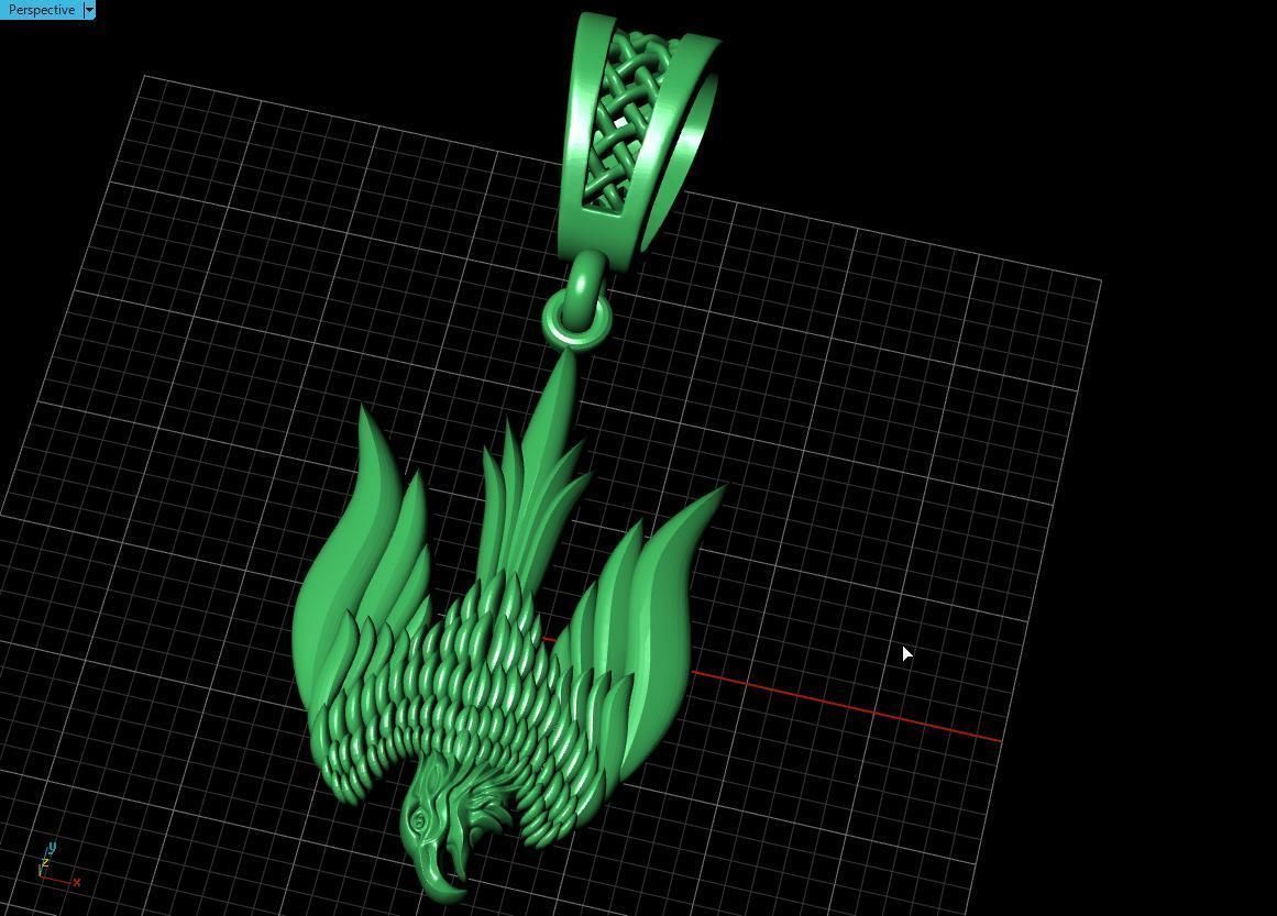 Ukrainian Trident  3D print model_12