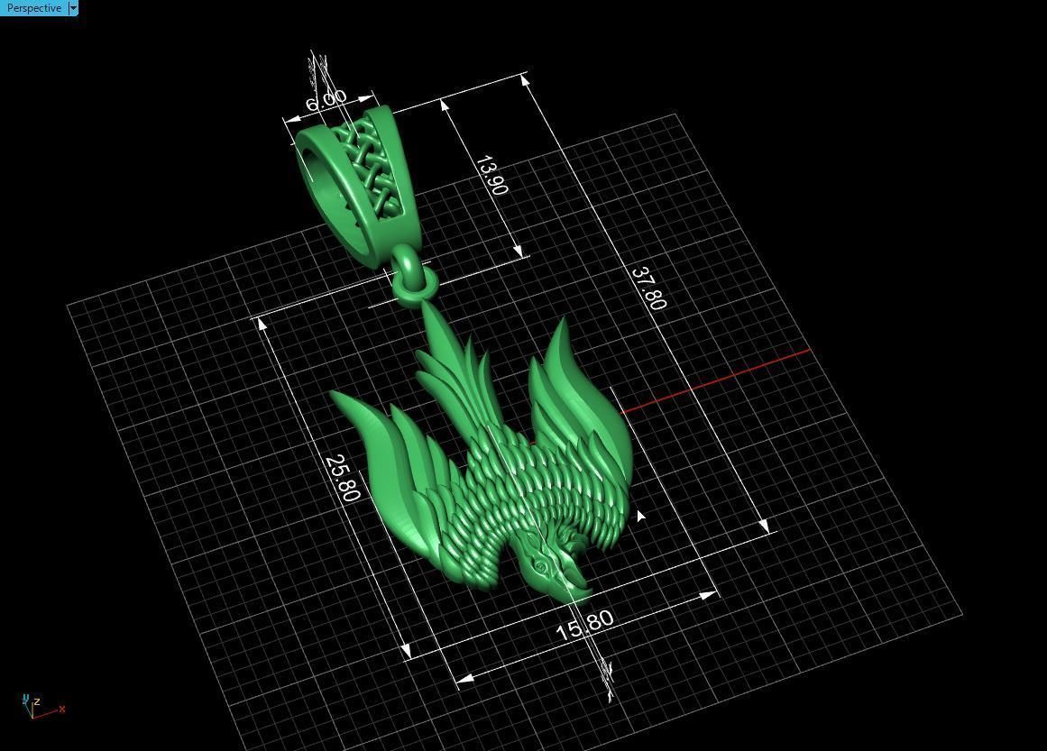 Ukrainian Trident  3D print model_18