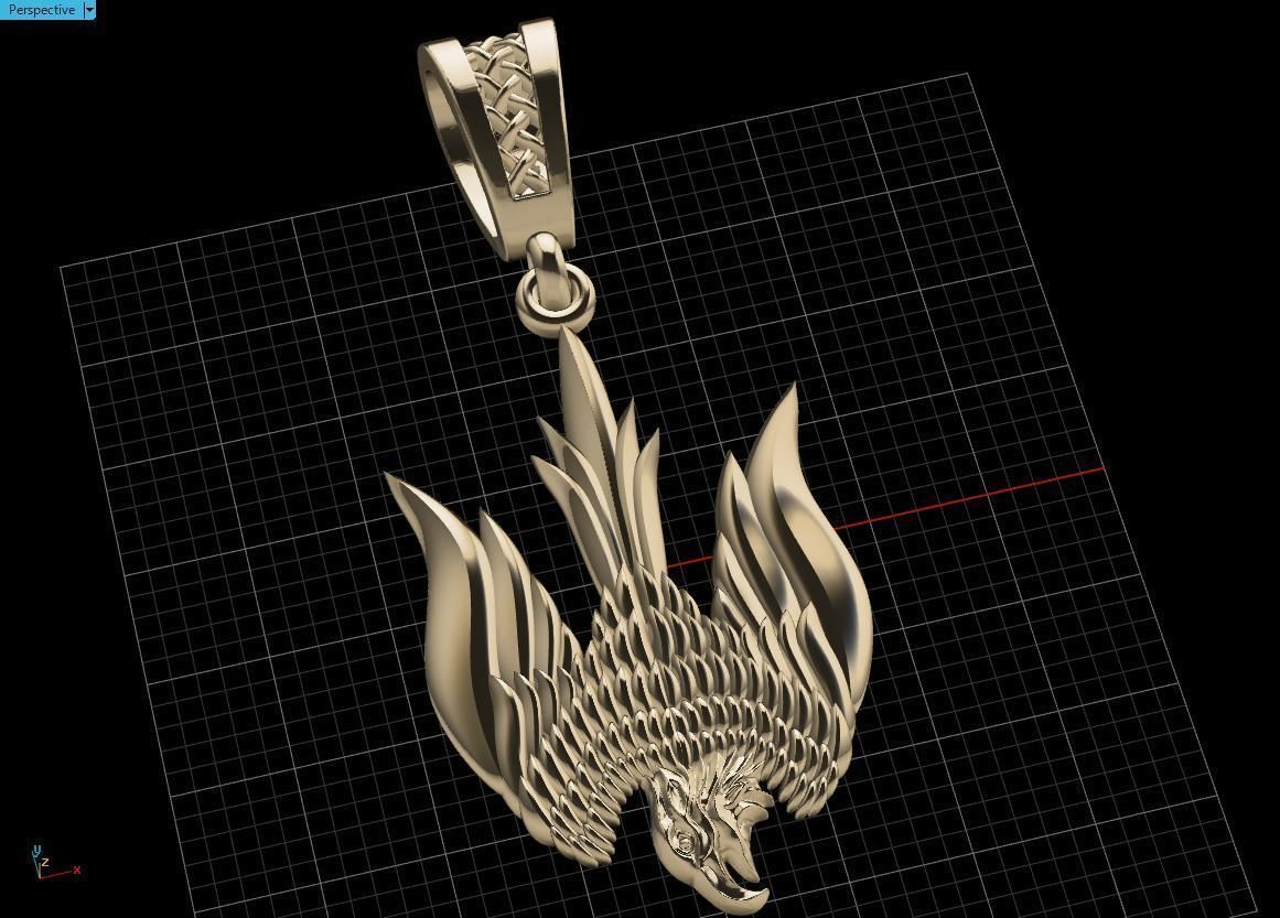 Ukrainian Trident  3D print model_4