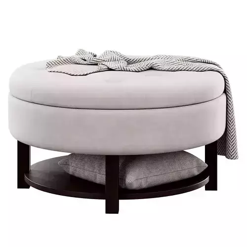 Javier Ottoman by Madison Park