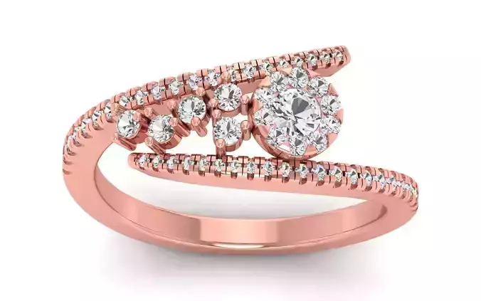 Women Ring 3dm STL OBJ FBX Render Details