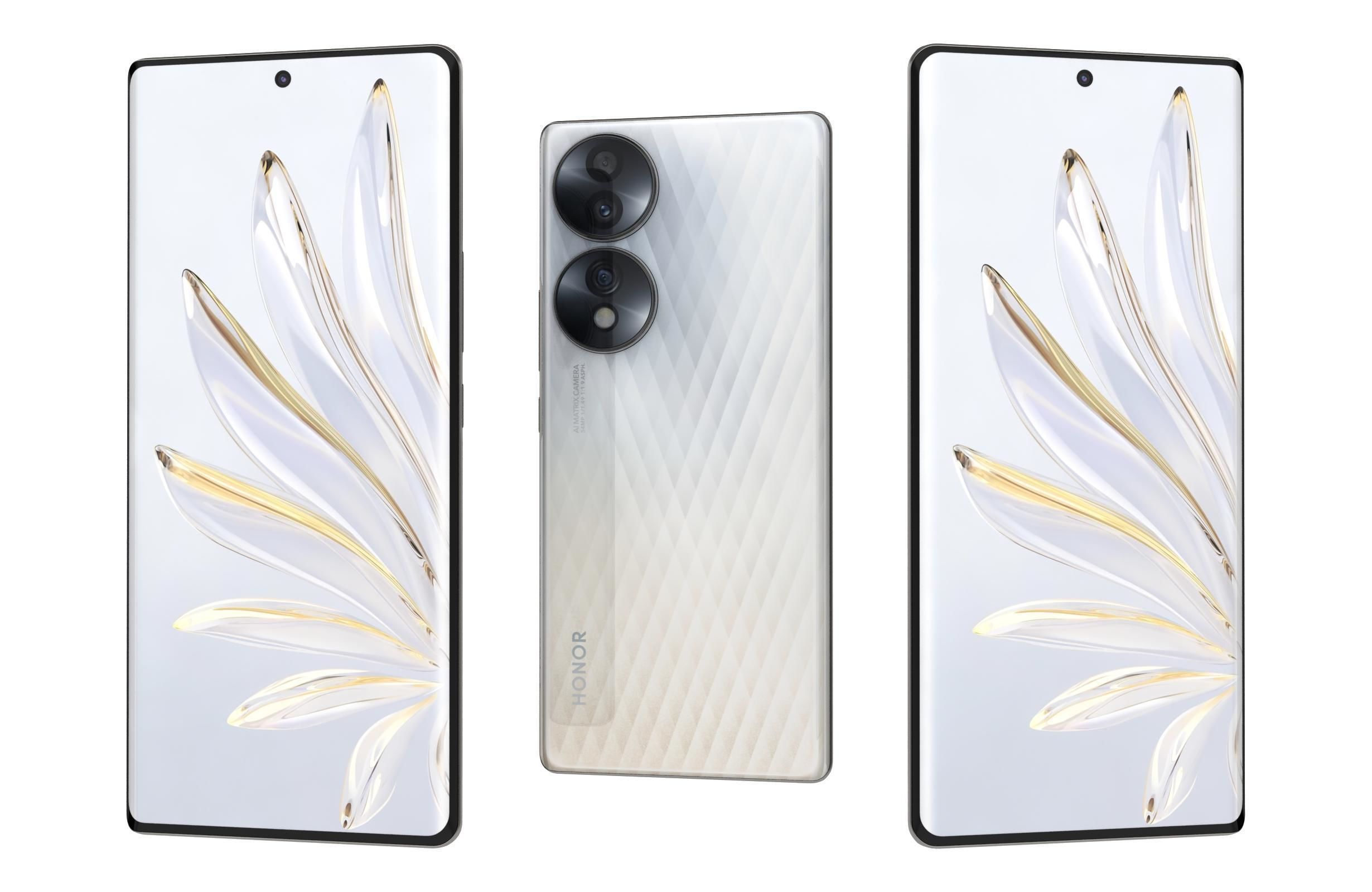 Honor 70 All Colors 3D model_28