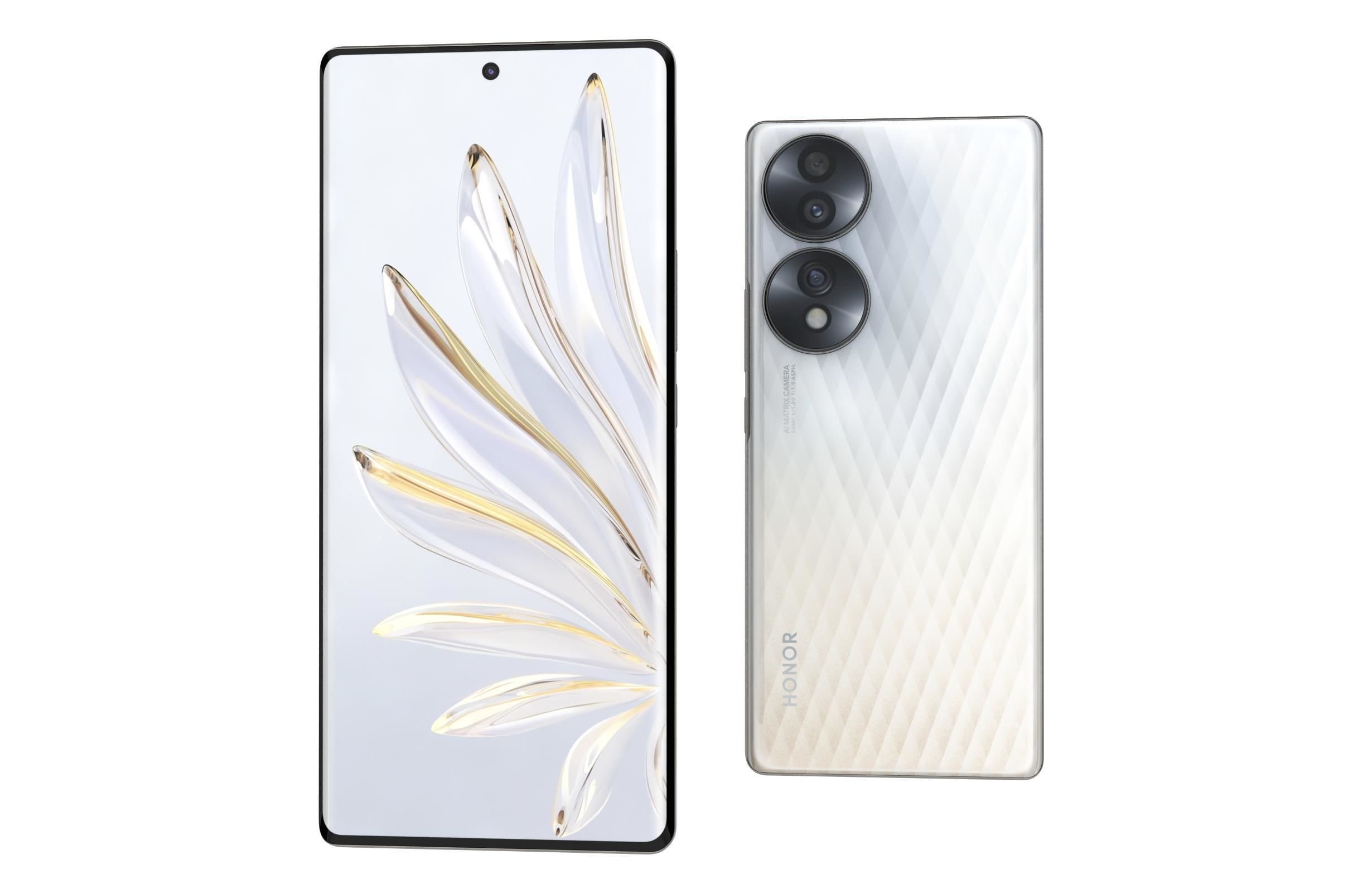 Honor 70 All Colors 3D model_26