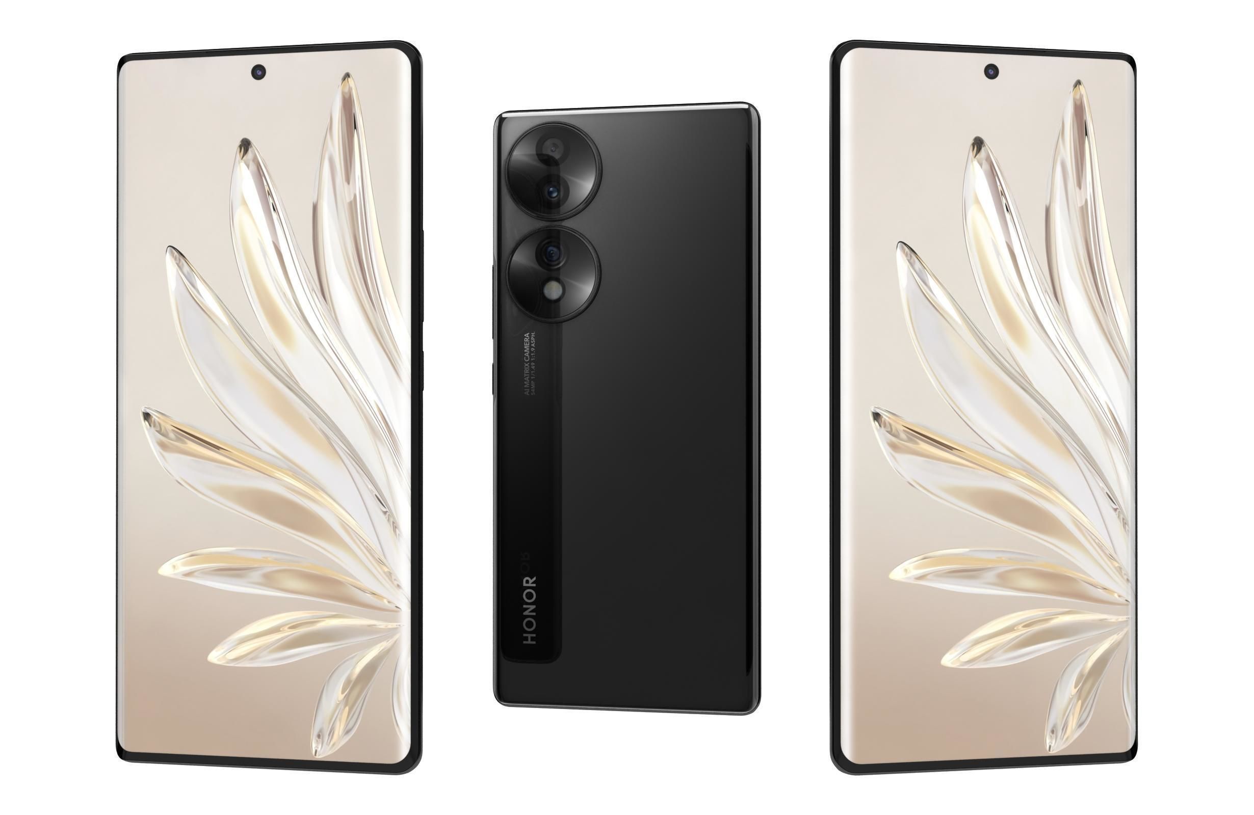 Honor 70 All Colors 3D model_32