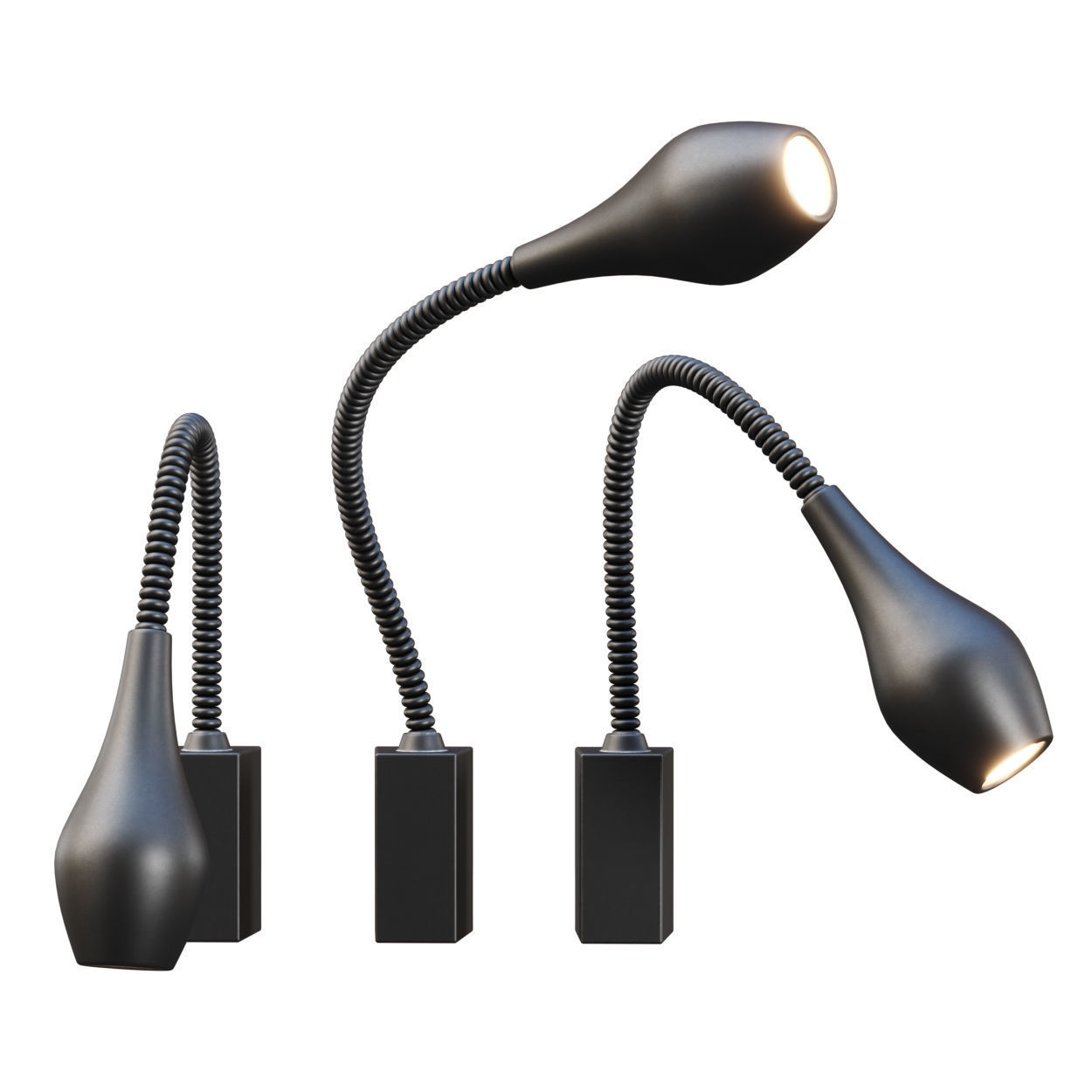 Toccami Night Lamp Touch Buy Viabizzuno  3D model_1