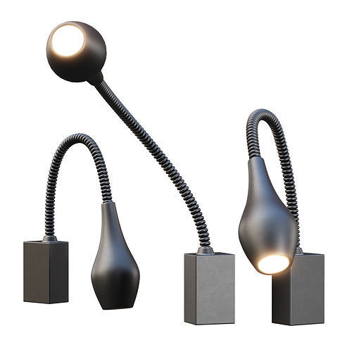 Toccami Night Lamp Touch Buy Viabizzuno  3D model