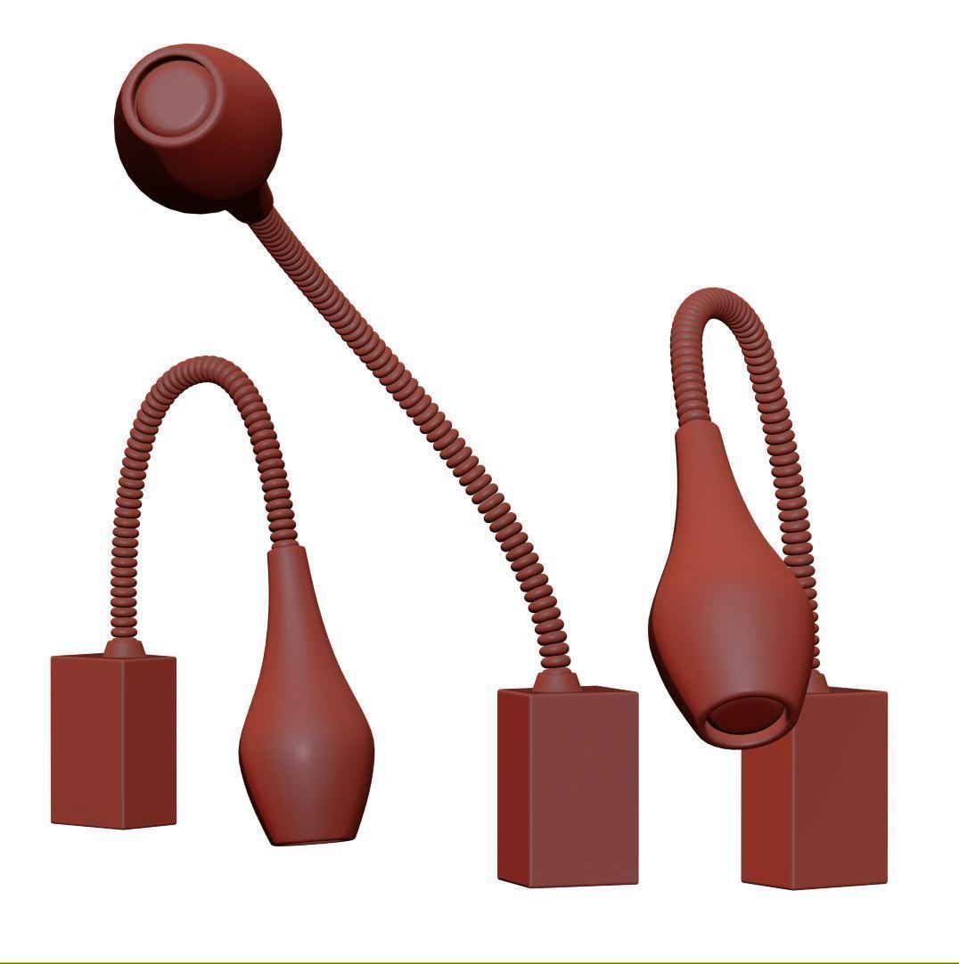 Toccami Night Lamp Touch Buy Viabizzuno  3D model_4