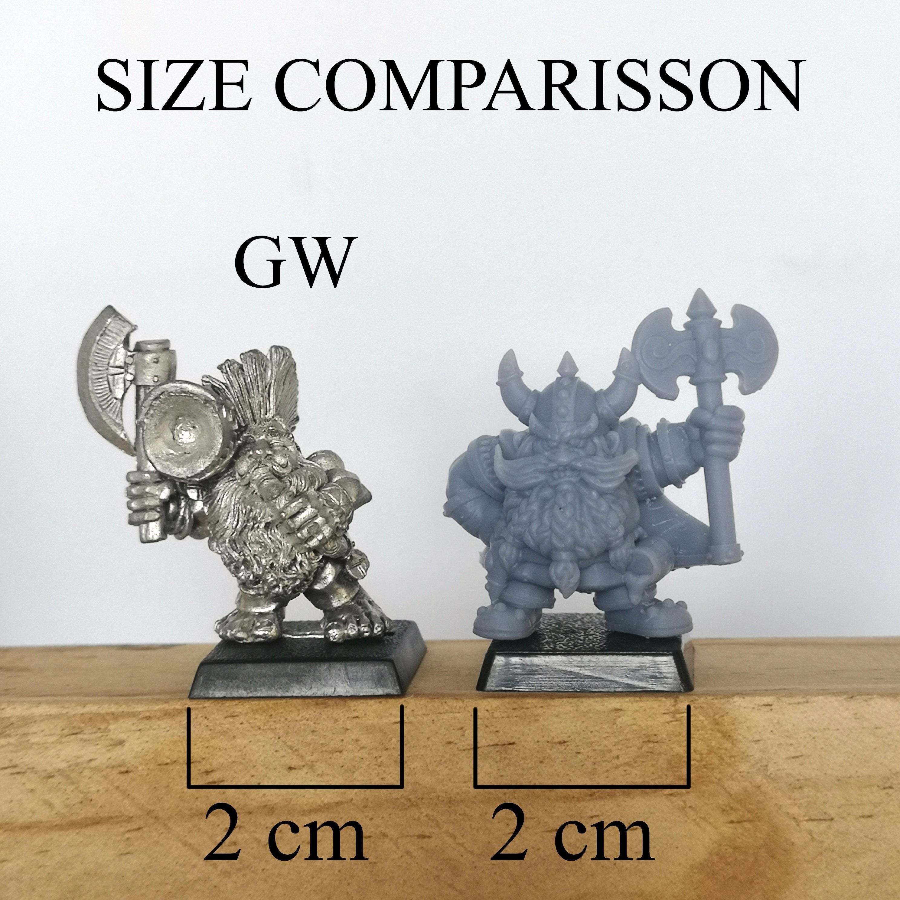 LEGENDARY DWARF HERO 3D print model_5