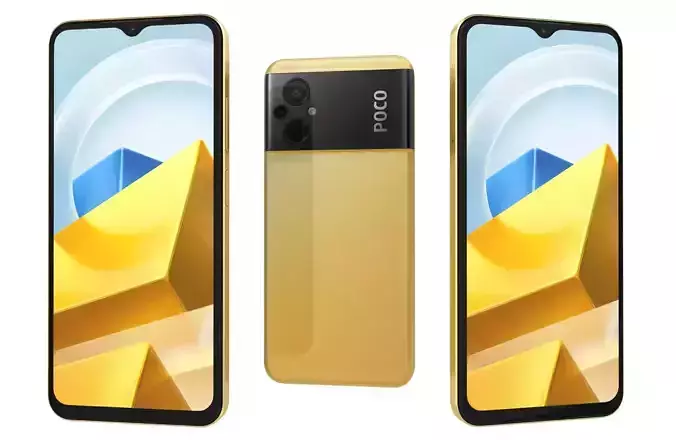 Xiaomi Poco M5 Yellow