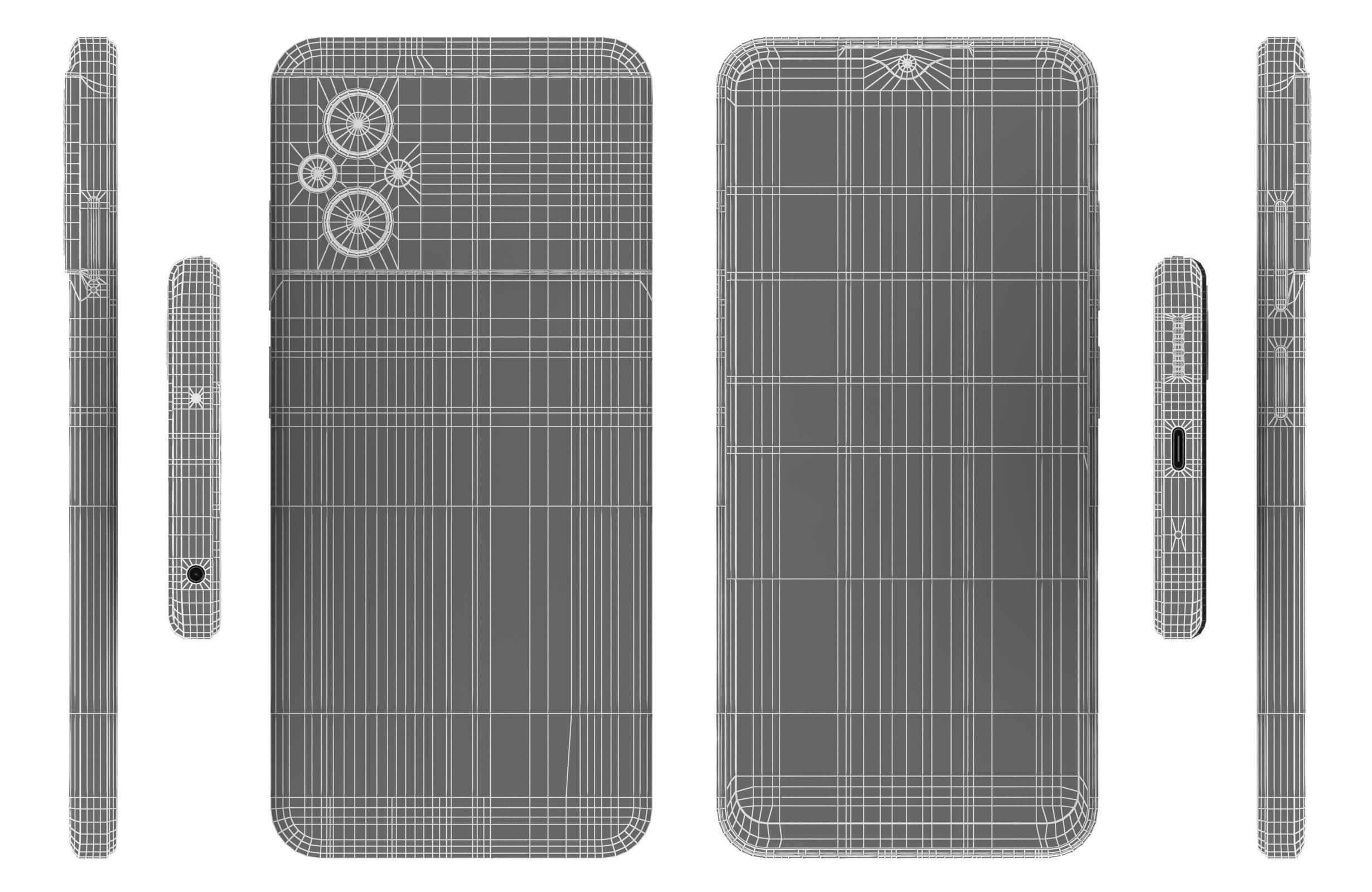 Xiaomi Poco M5 All Colors 3D model_32