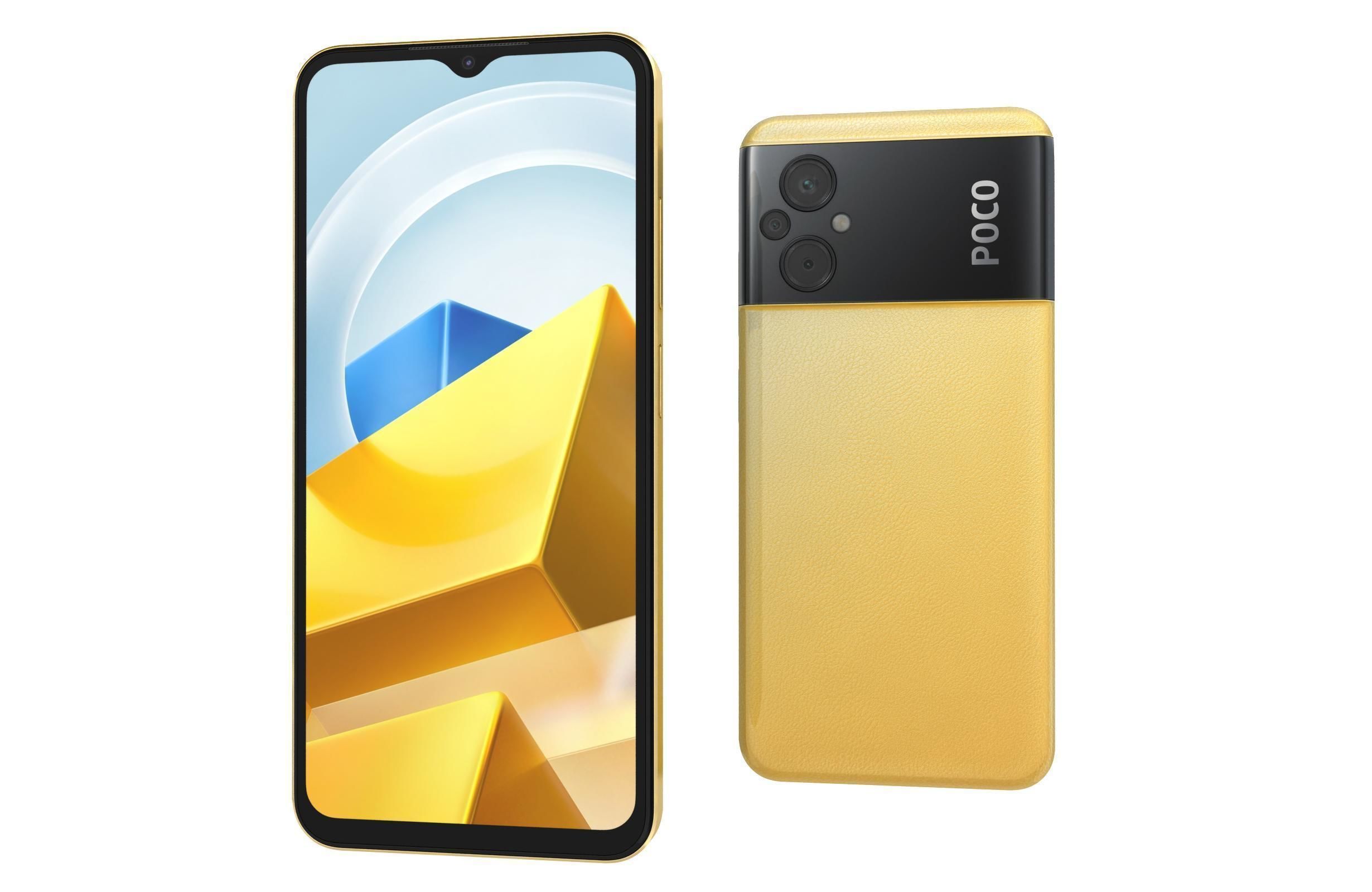 Xiaomi Poco M5 All Colors 3D model_15