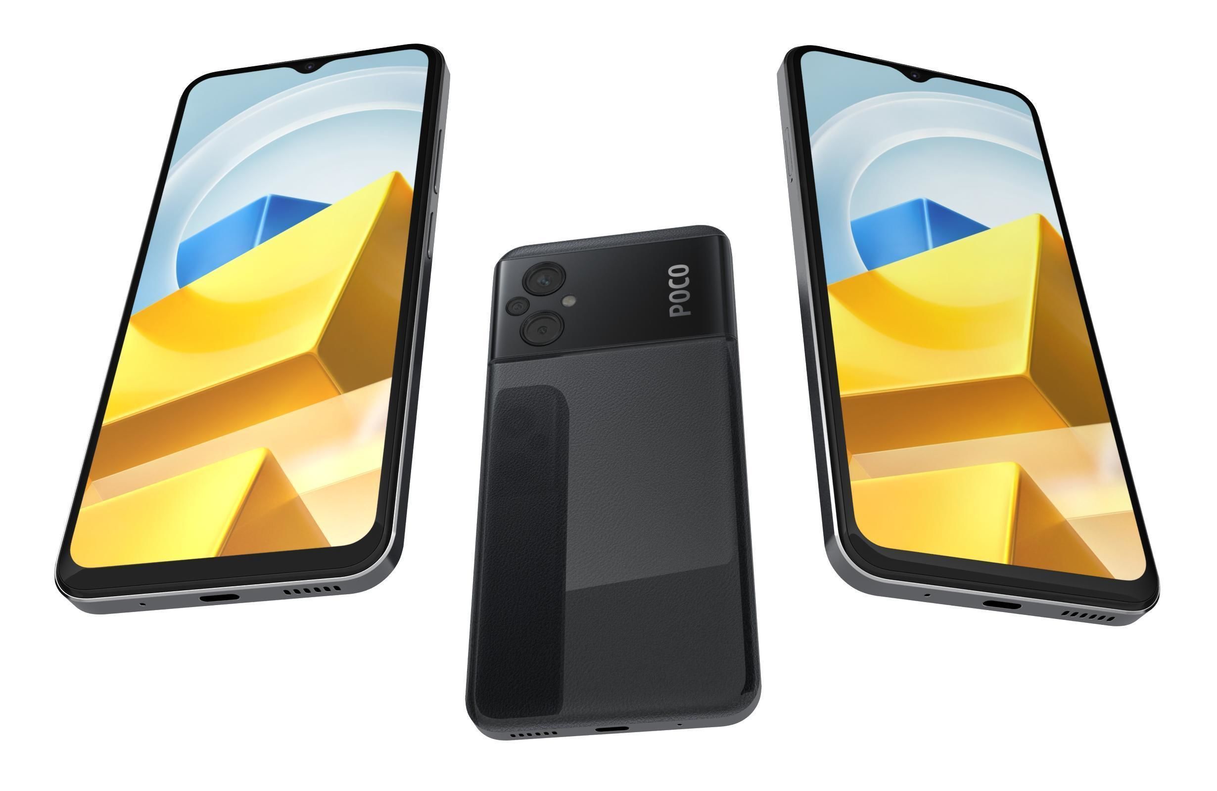 Xiaomi Poco M5 All Colors 3D model_30