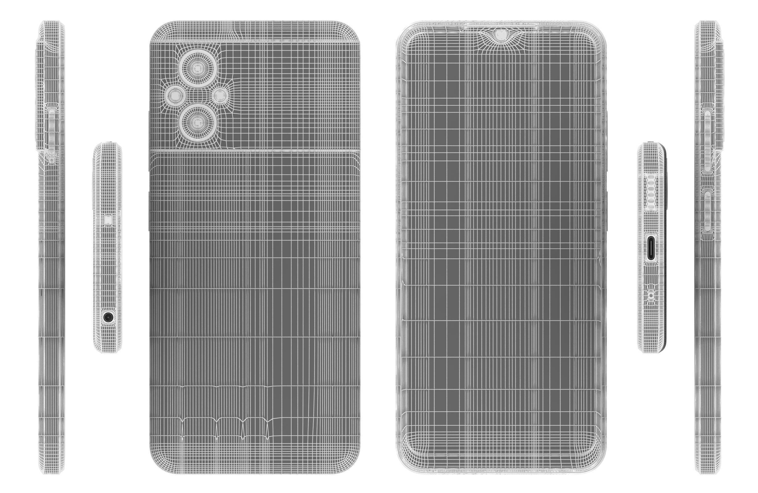 Xiaomi Poco M5 All Colors 3D model_31