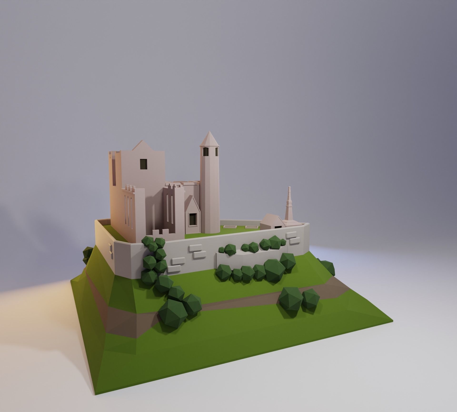 Landmarks of the World A to Z 3D Model Collection_43