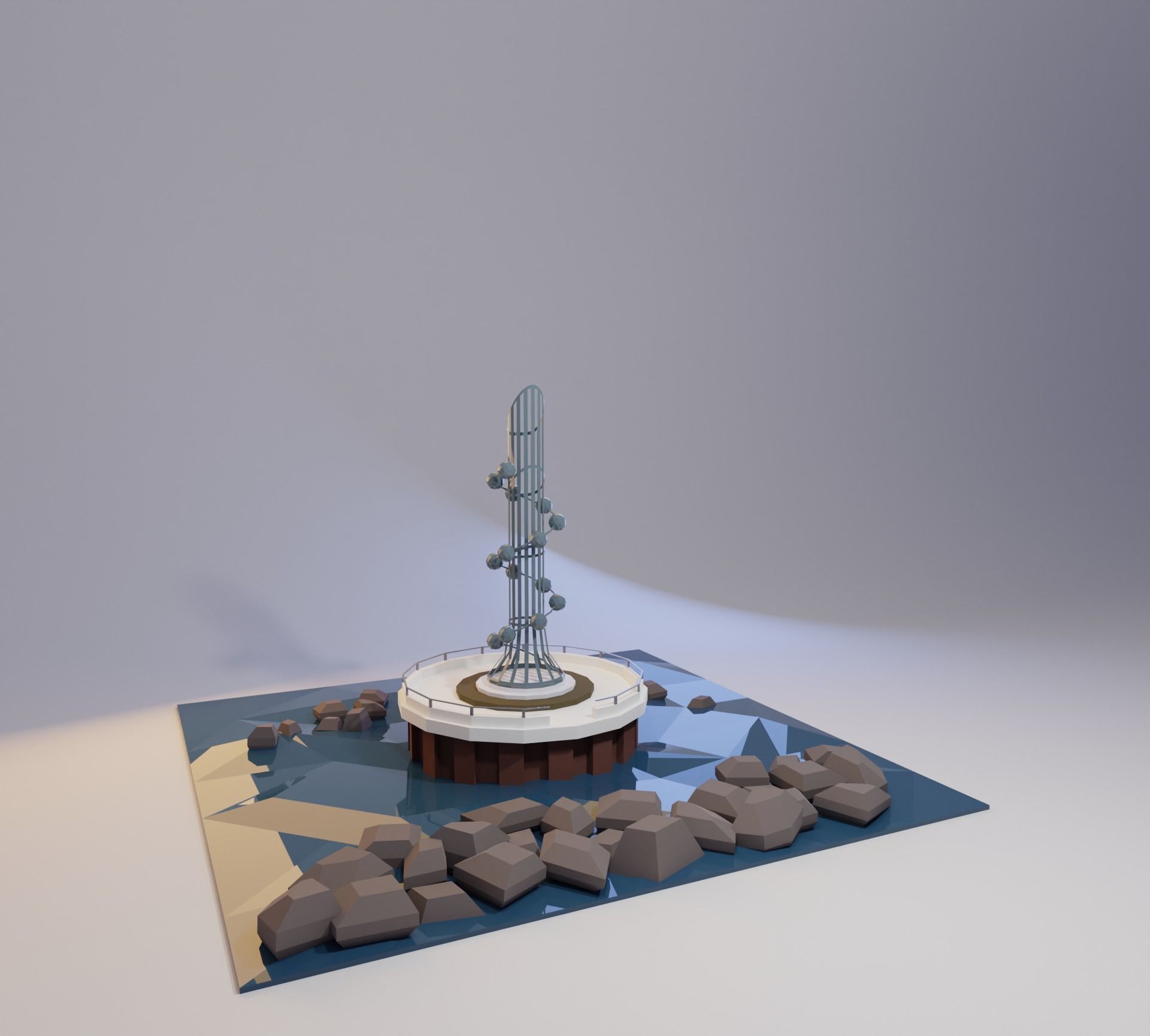 Landmarks of the World A to Z 3D Model Collection_58