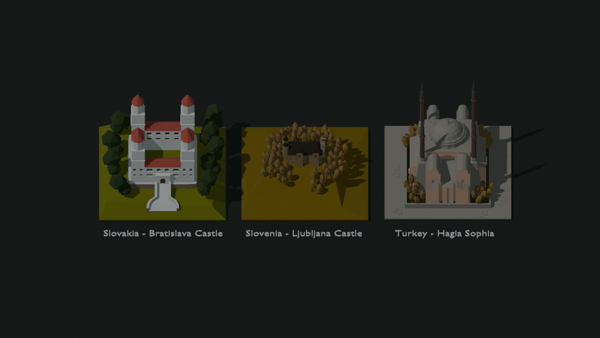 Landmarks of the World A to Z 3D Model Collection_75