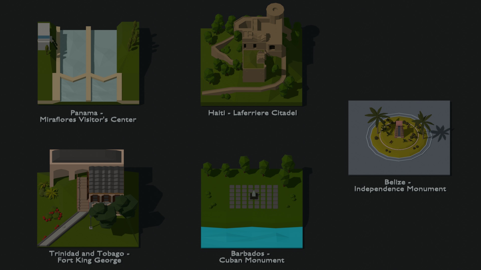 Landmarks of the World A to Z 3D Model Collection_85