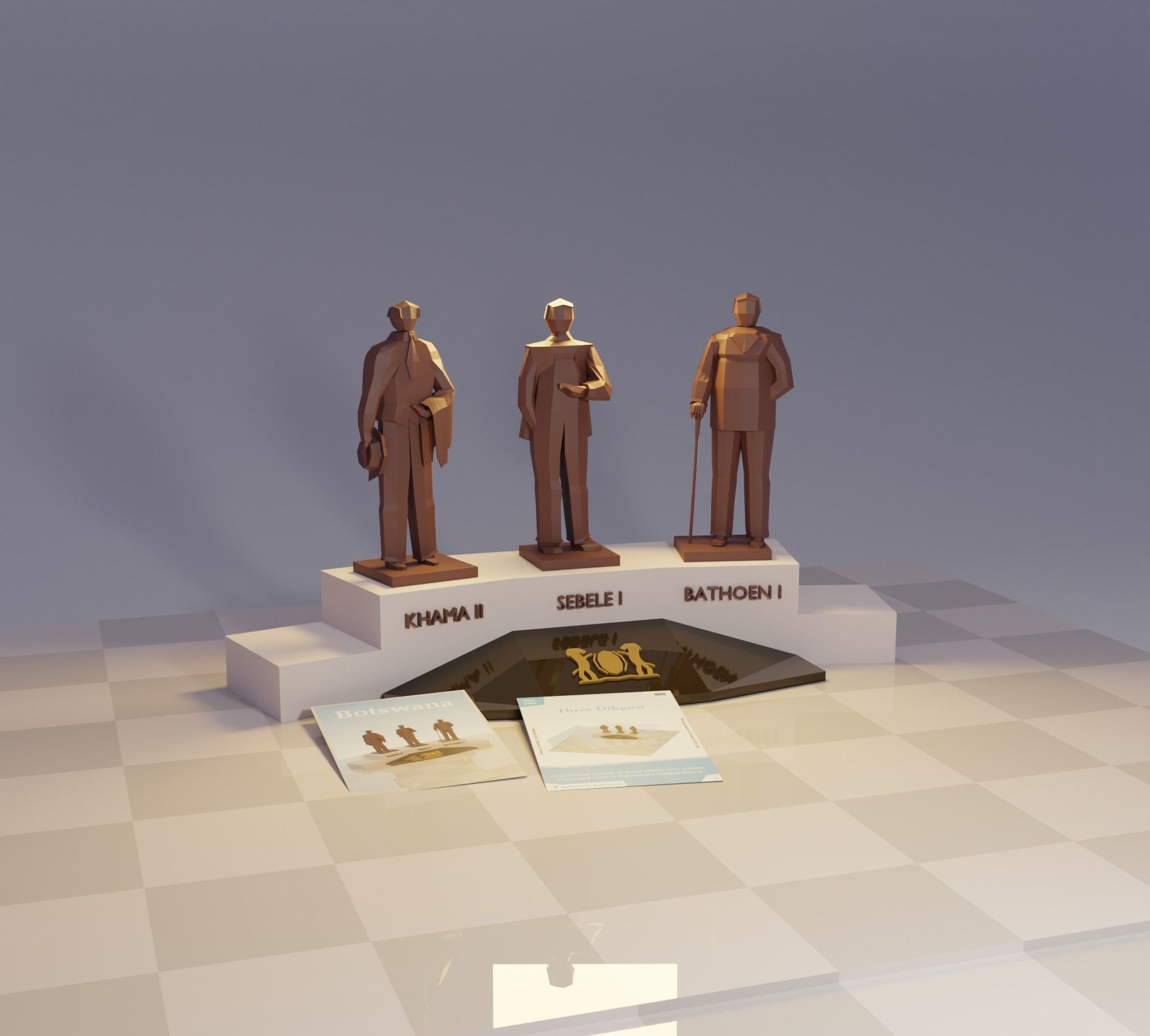 Landmarks of the World A to Z 3D Model Collection_22