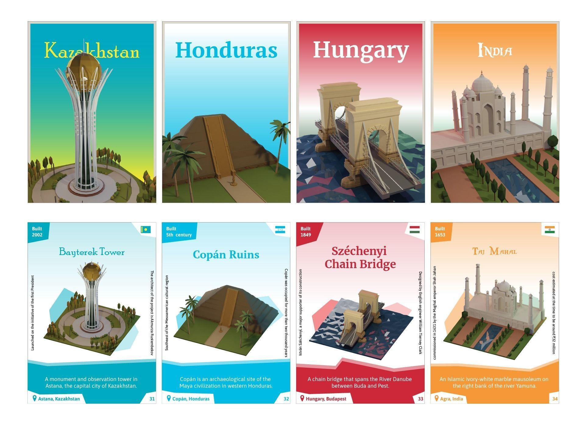 Landmarks of the World A to Z 3D Model Collection_52