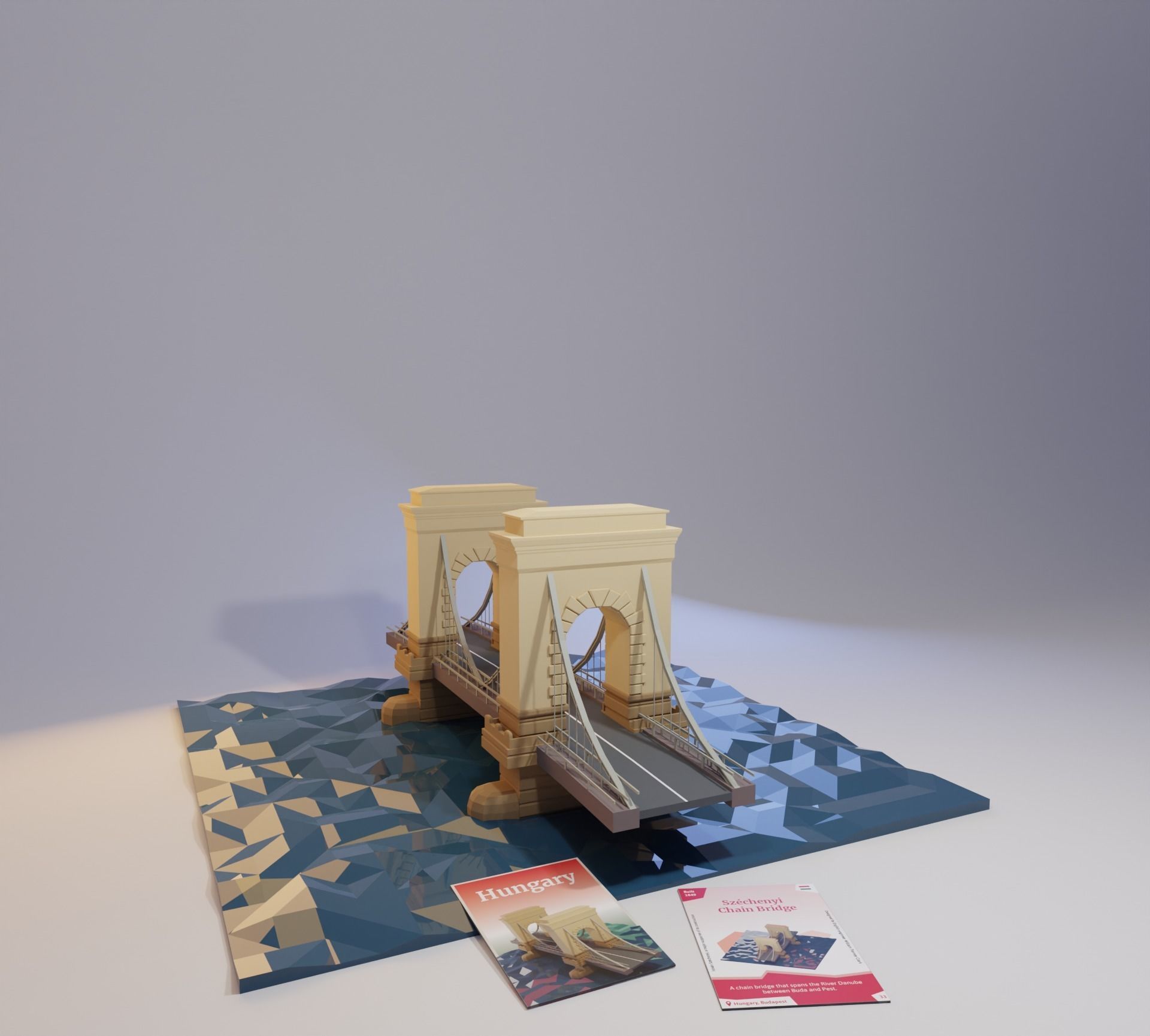 Landmarks of the World A to Z 3D Model Collection_29