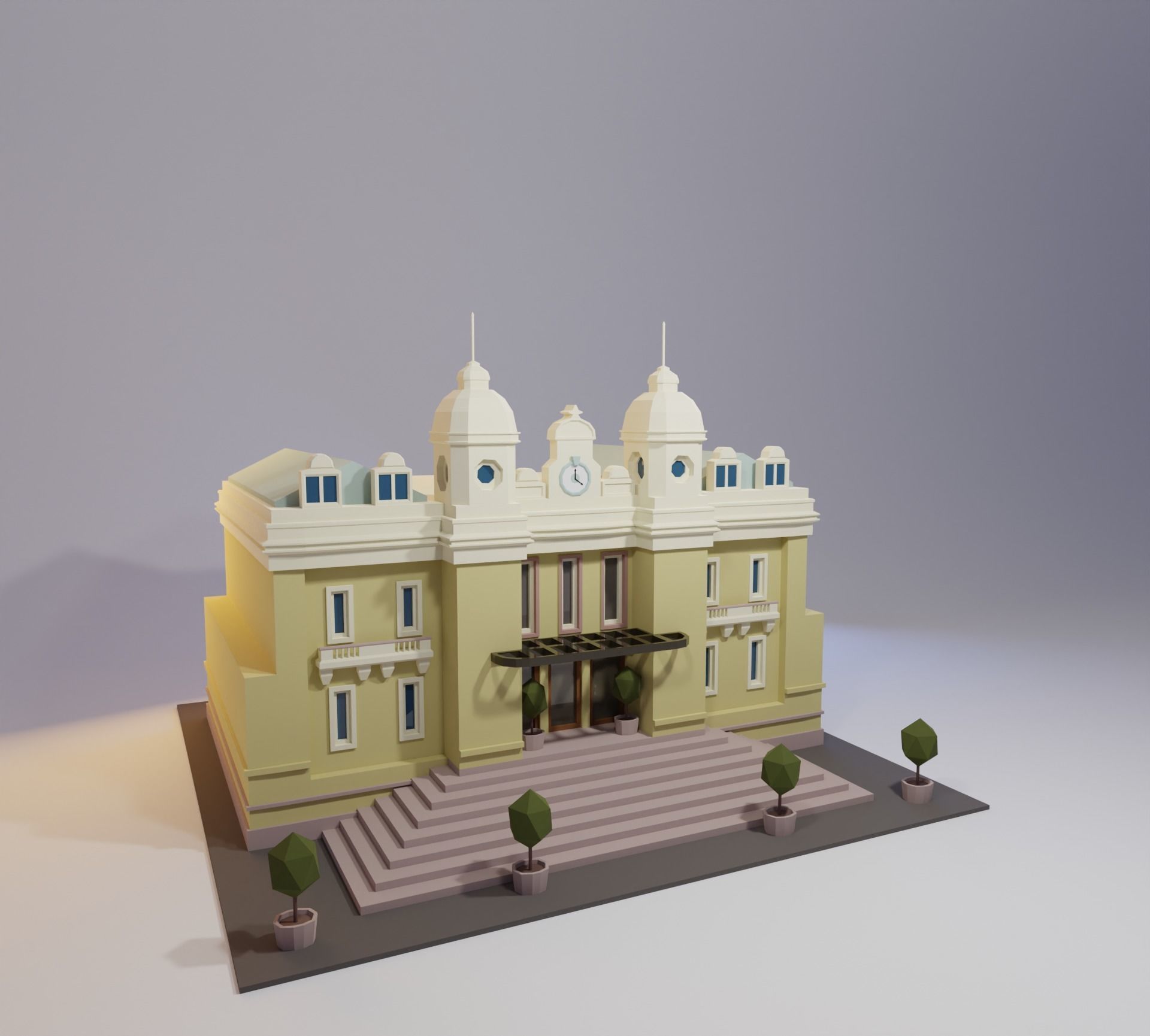 Landmarks of the World A to Z 3D Model Collection_59